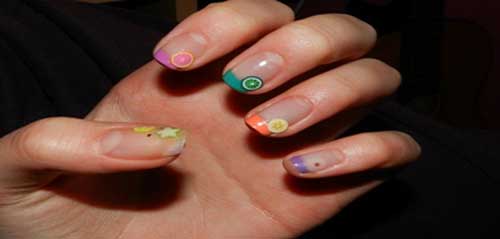 Uñas Bonitas con Pegatinas